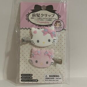 Charmmy Kitty and Honeycute Flocked Hair Clips